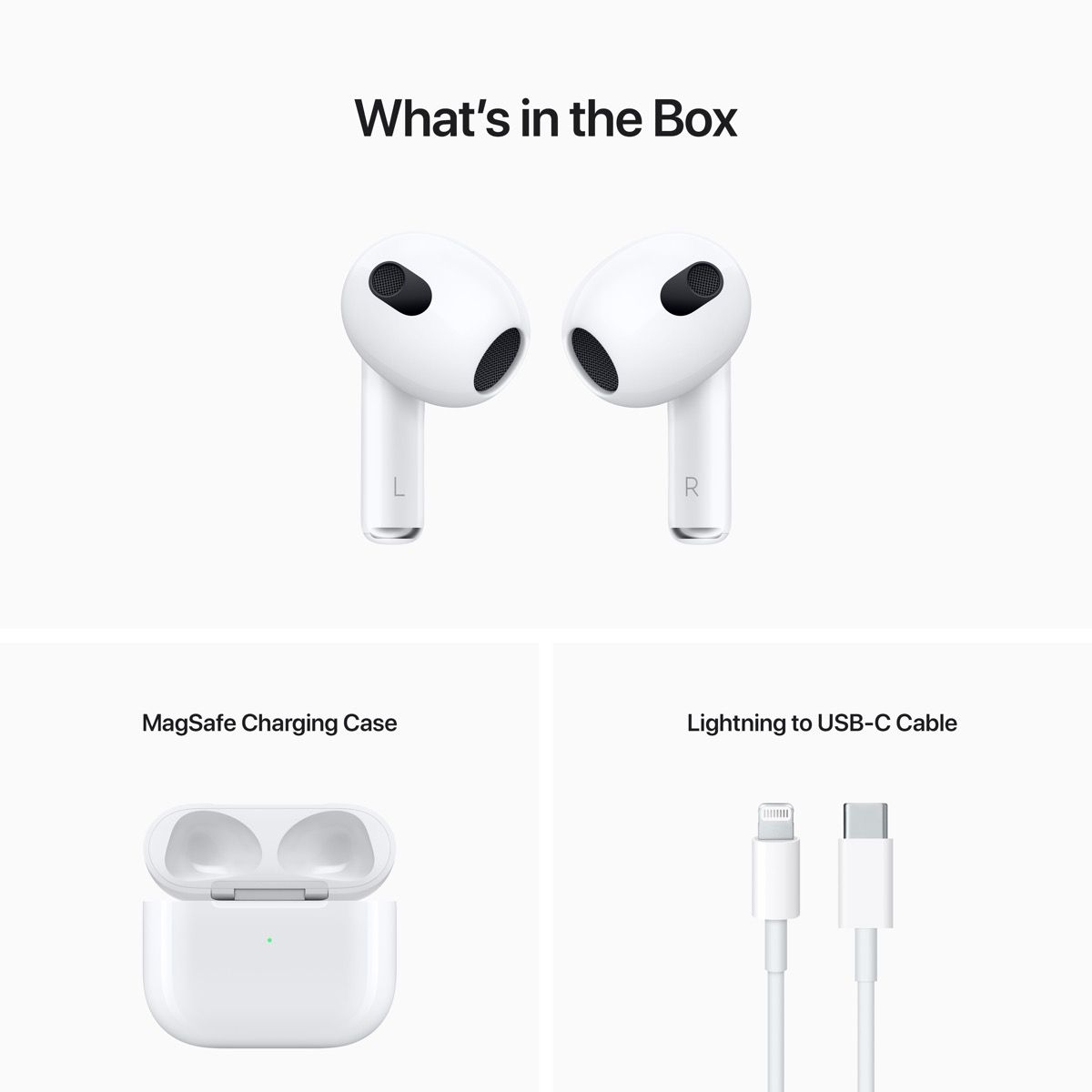 AirPods (3-то поколение с MagSafe зареждане)