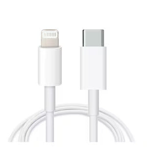 iPhone зарядно, 20W USB-C Адаптер + Lightning кабел